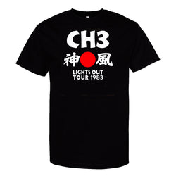 Channel 3 "Lights Out Tour 83" Shirt