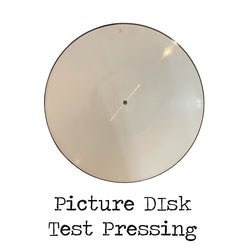 Manic Hispanic "Self Titled"  LP Tortilla Picture Disk Vinyl Test Pressing