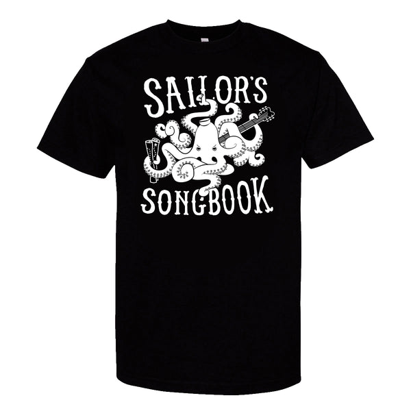 Sailor's Songbook Shirt (White ink )