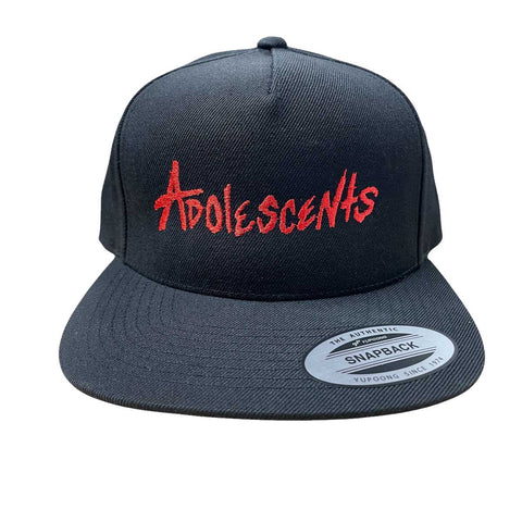 Adolescents Embroidered Snapback Hat