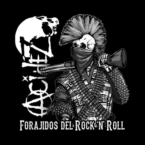 Acidez "Foradijos Del Rock N Roll" Back Patch