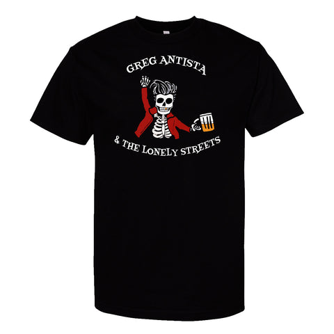 Greg Antista & The Lonely Streets "Skelly Dude" Shirt