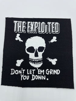 The Exploited "Dont Let Them Skull" Patch