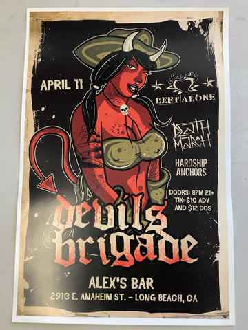 Left Alone / Devils Brigade Poster