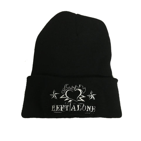 Left Alone "Heart Logo " Beanie