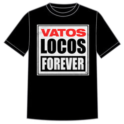 Manic Hispanic "Vatos Locos" Black Shirt