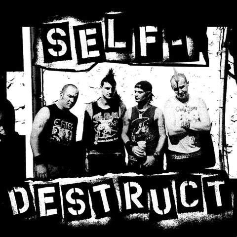 Self Destruct "Band" Back Patch