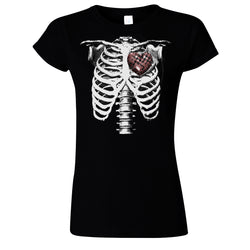 Skalloween 20th Checkered Heart (Womens)