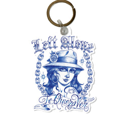 Left Alone " Te Quiero Ver" Key Chain