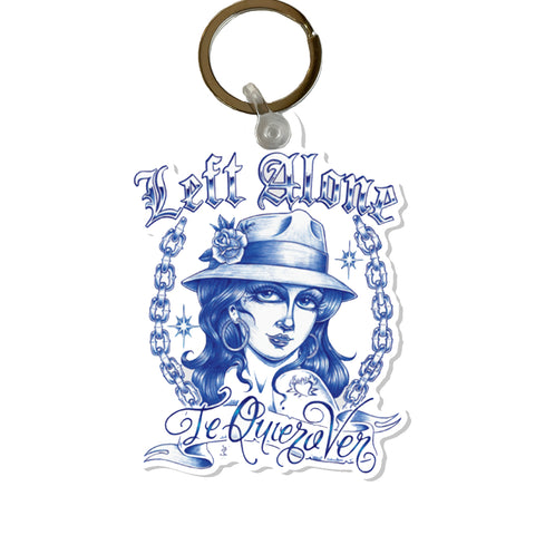 Left Alone " Te Quiero Ver" Key Chain