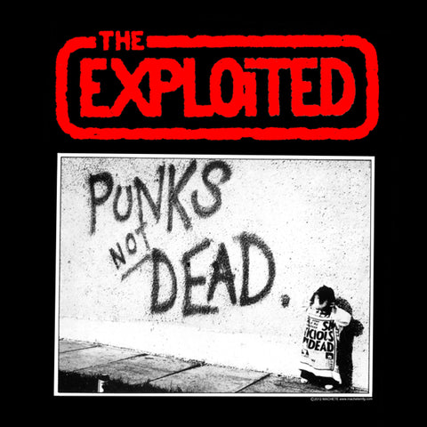 The Exploited "Punks Not Dead" Back Patch