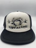 Left Alone "Heart Logo" Embroidered Trucker Hat
